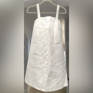 J.Crew White Flower Sundress